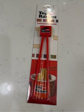 ISSI Red Top Ramen Branded Chopstick Helper